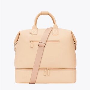 Beis The Premium Weekender in Beige Cactus Leather